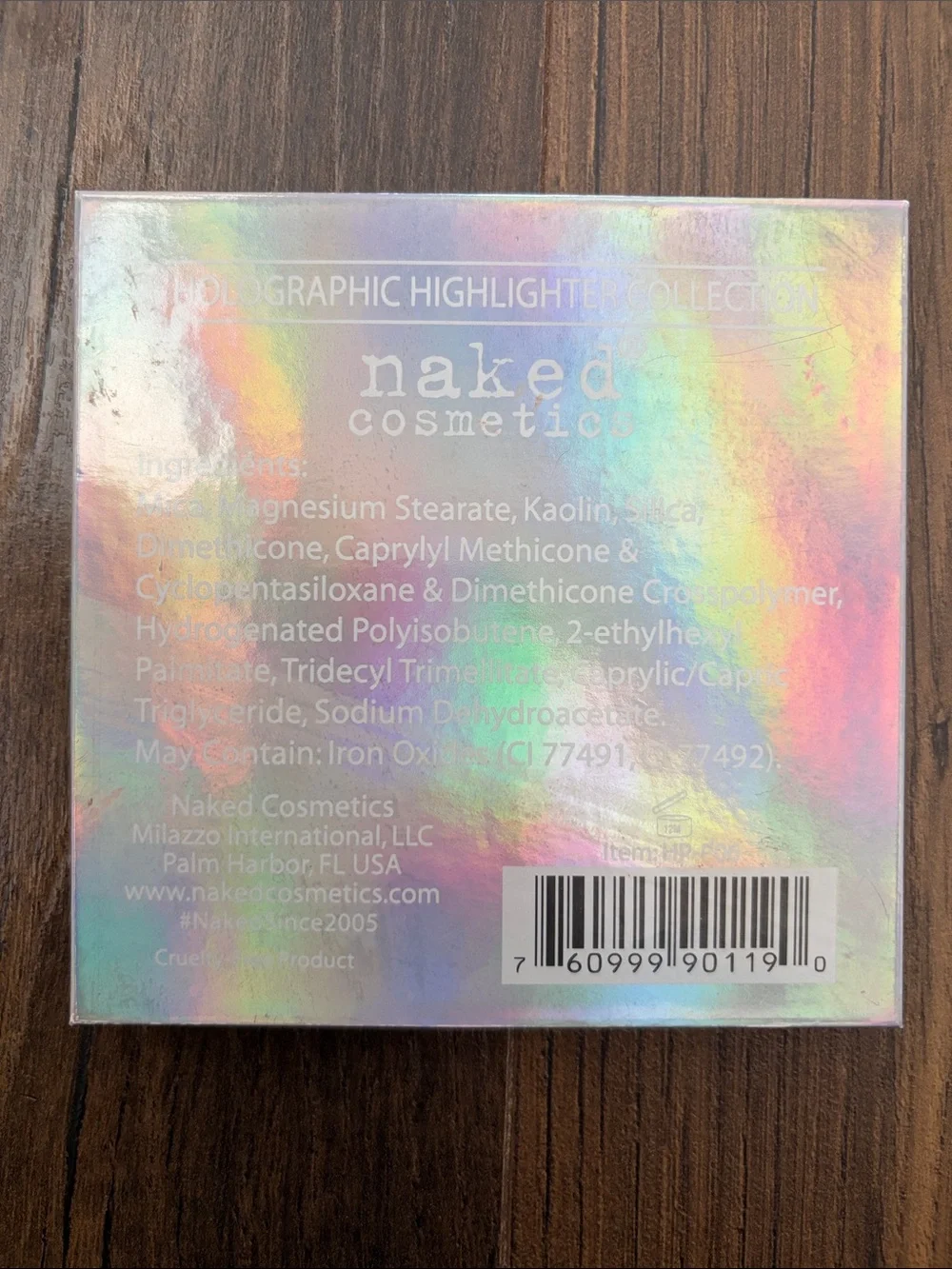 naked cosmetics create luminous